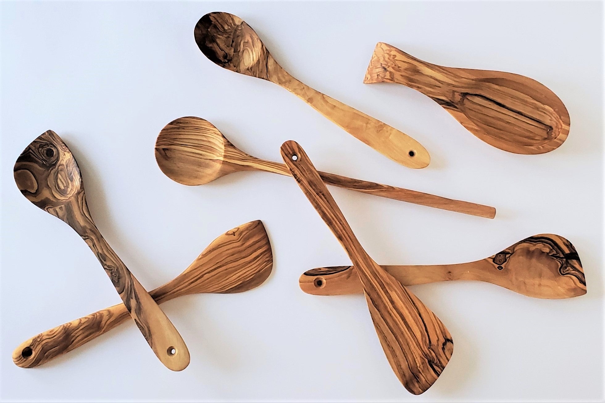 Olive Wood Spoon Rest