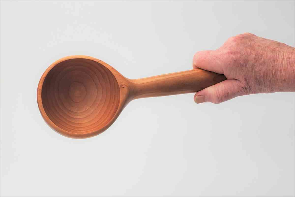 Wood Ladle 12"