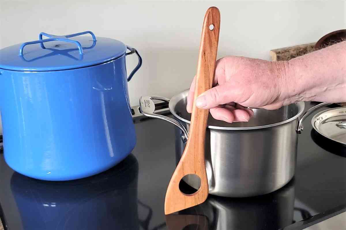 Wooden Spatula for Perfect Rice, Chunky Sauces