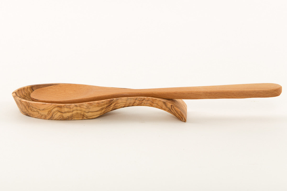 Olive Wood Spoon Rest